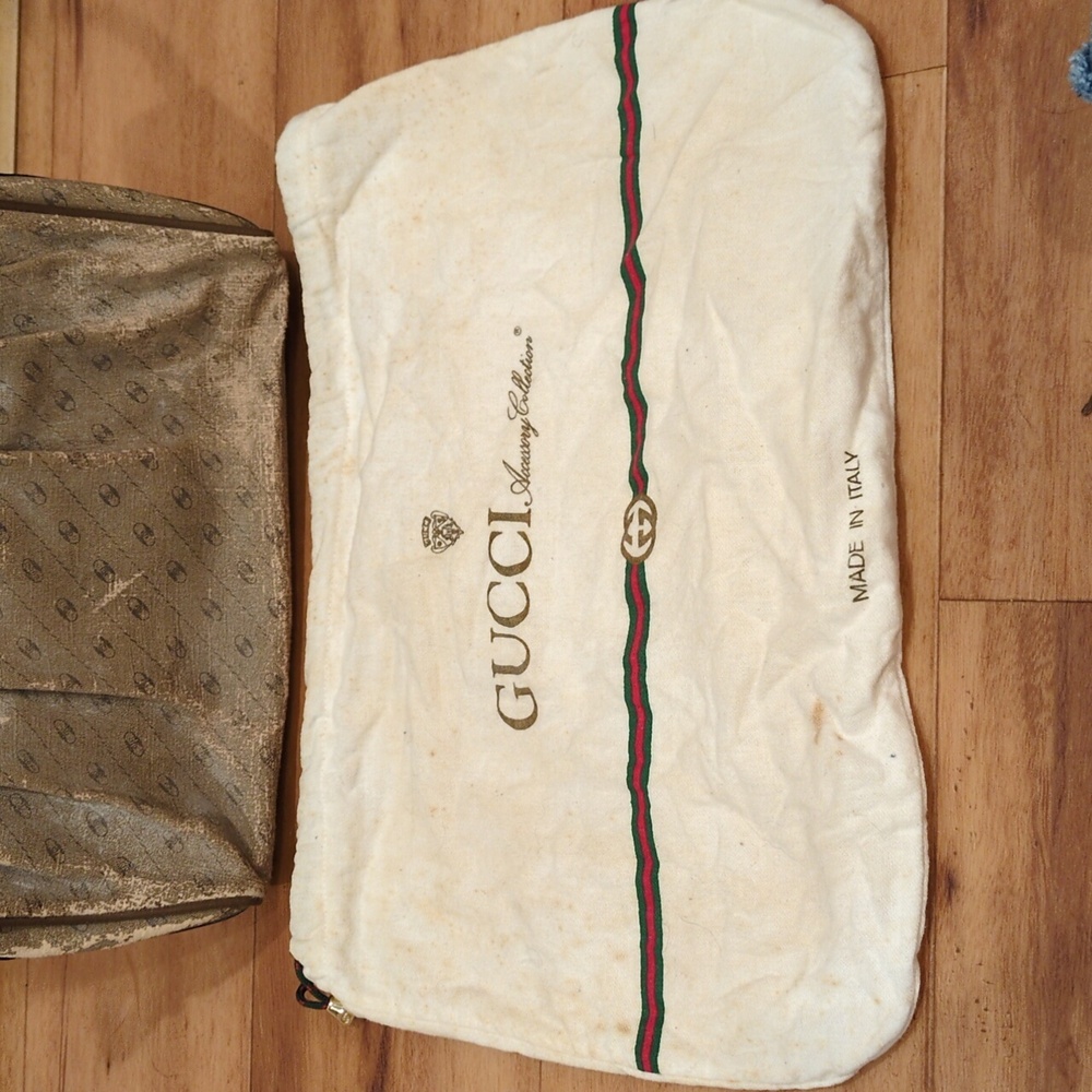 Gucci Accessories Line Vintage Purse PROJECT Greta Upcycling Option w/Dustbag - Picture 3 of 17